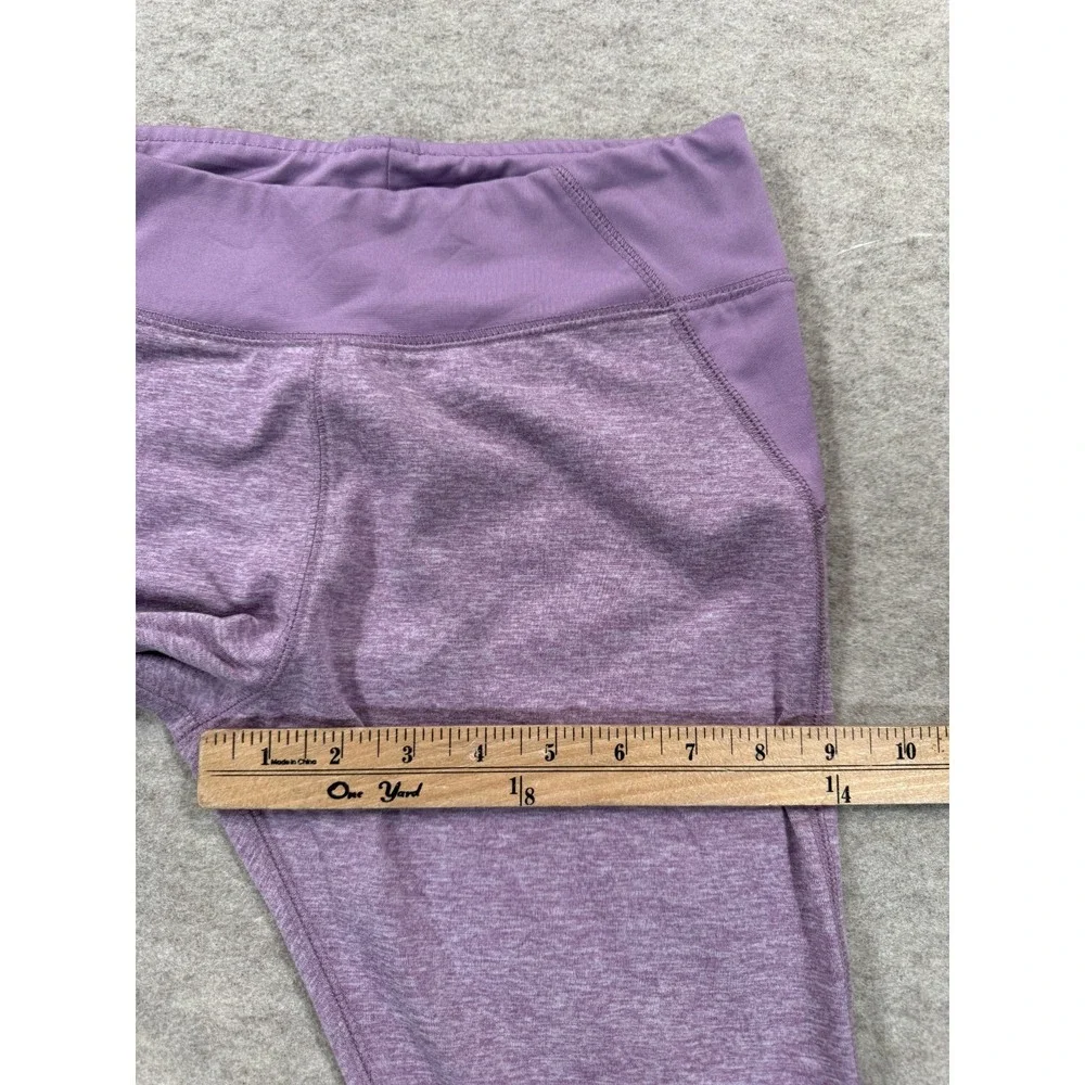OshKosh B'gosh Leggings Girls 14 Purple Stretch Elastic Waist Gym Yoga Workout